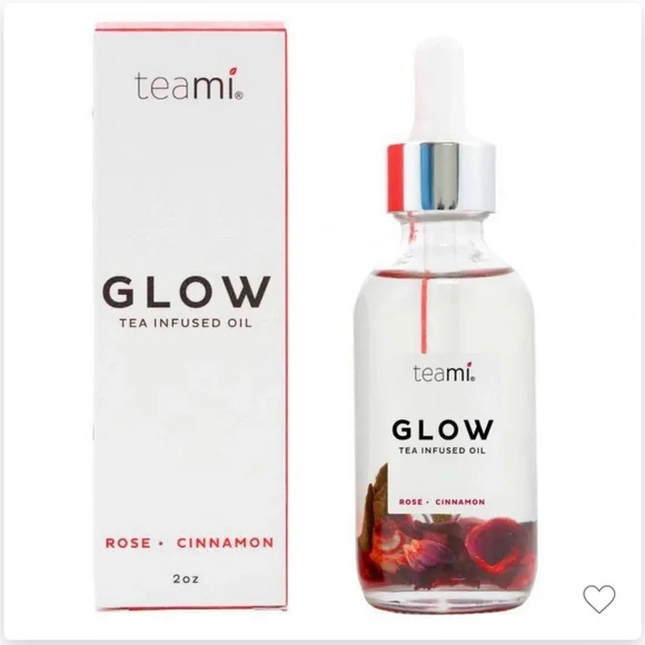 5 STAR teami Glow Tea Infused Oil NEW in Box. Rose + Cinnamon - Picture 3 of 9